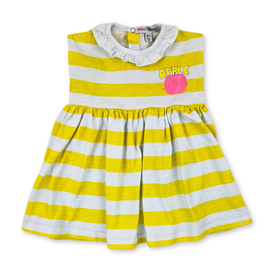 Vestido combinado recém nascida