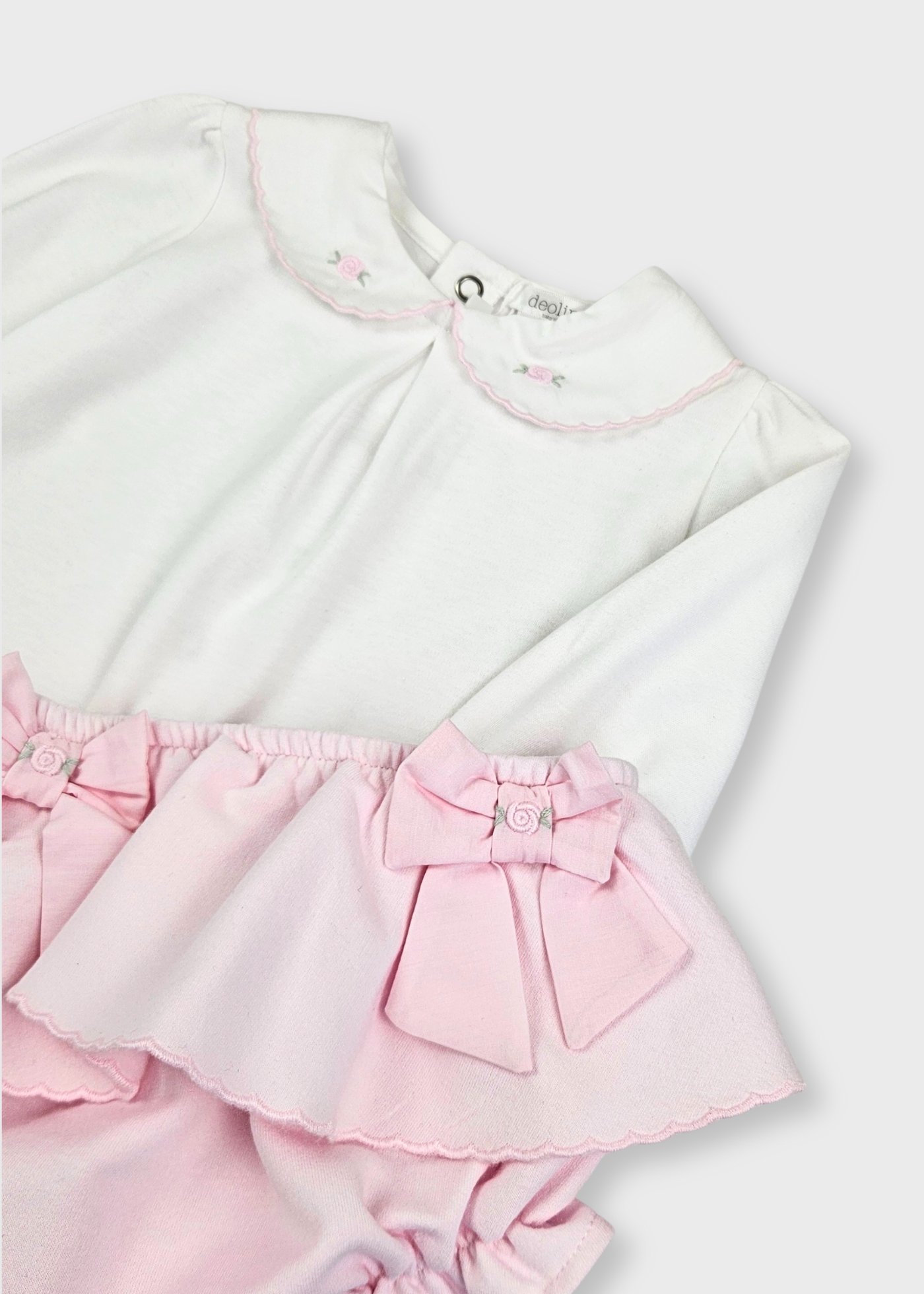 Conjunto Cardado de Camisola e Tapa Fralda