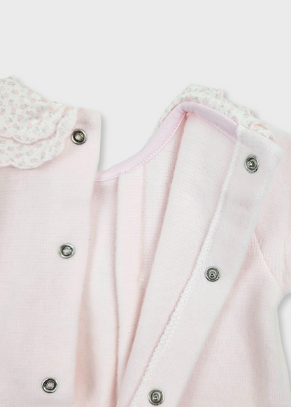 Babygrow Cardado Cor de Rosa