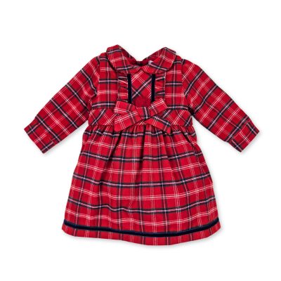 Vestido de bebé ao Xadrez