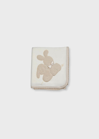 Fraldinha de algodão, bege