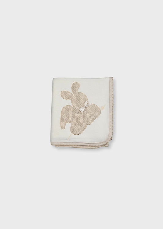 Fraldinha de algodão, bege