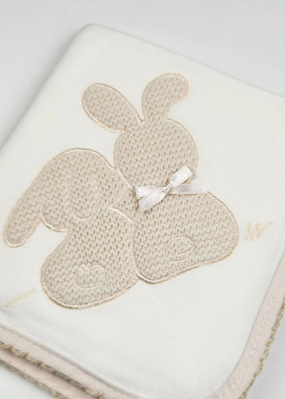 Fraldinha de algodão, bege