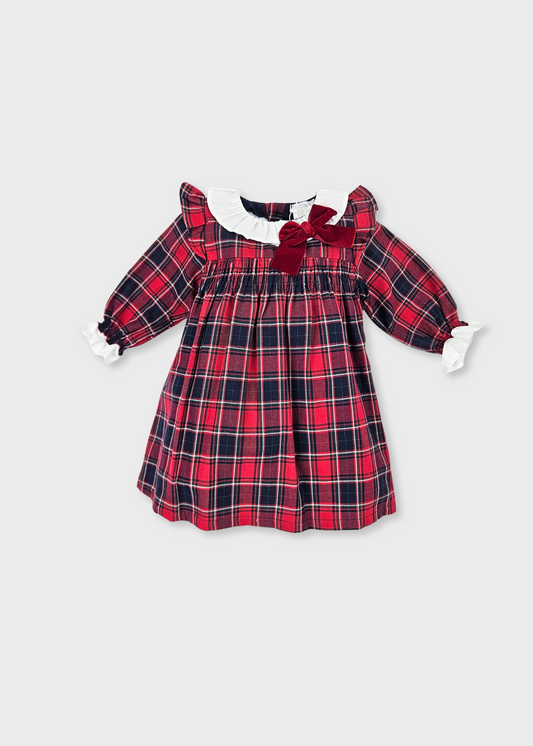 Vestido de bebé em algodão