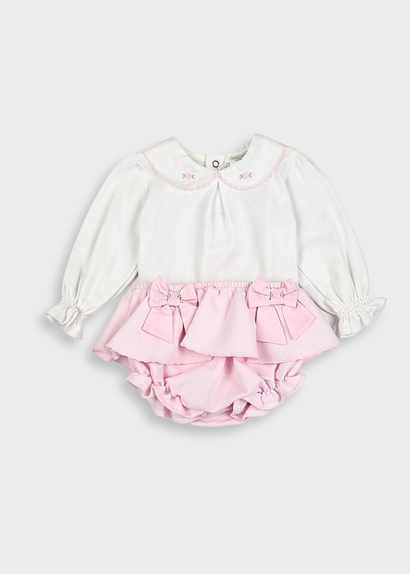 Conjunto Cardado de Camisola e Tapa Fralda