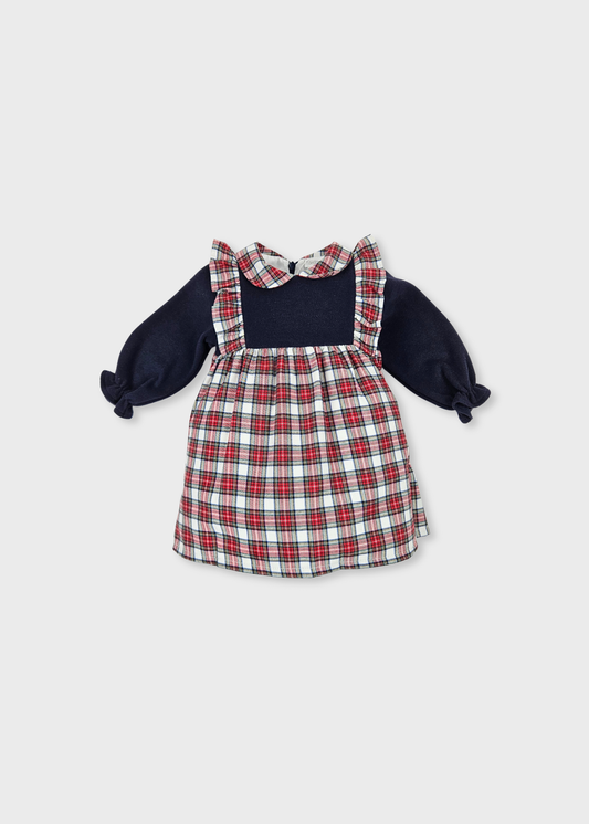 Vestido de Algodão com Xadrez
