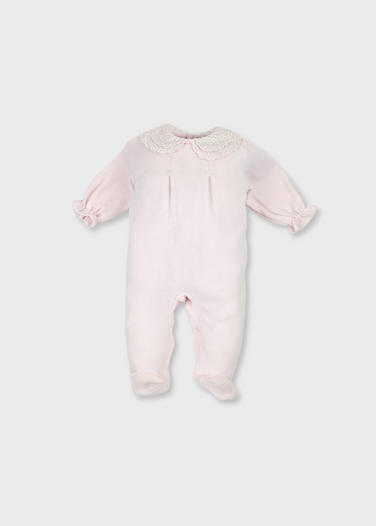 Babygrow Cardado Cor de Rosa