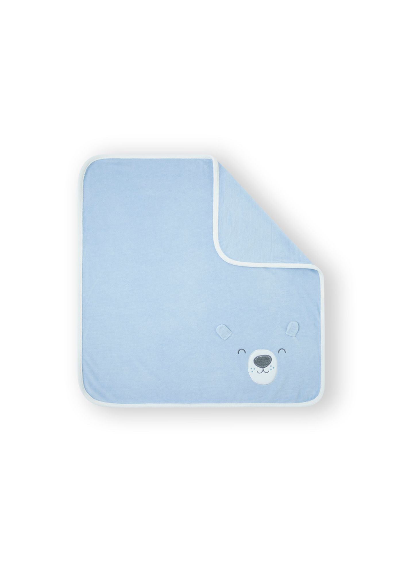 Manta de bebé menino em veludo