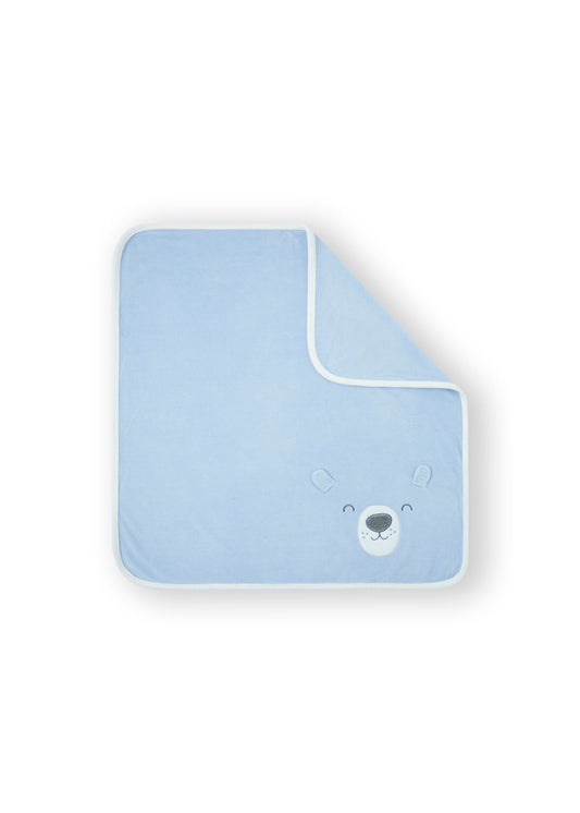 Manta de bebé menino em veludo