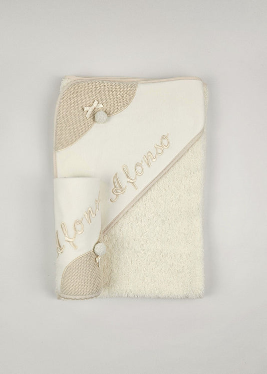 Pack Bordado fralda e toalha