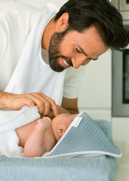 Toalha de banho avental para bebé- interbaby