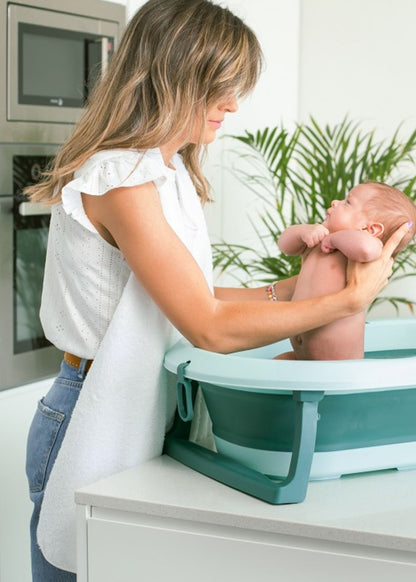 Toalha de banho avental para bebé- interbaby