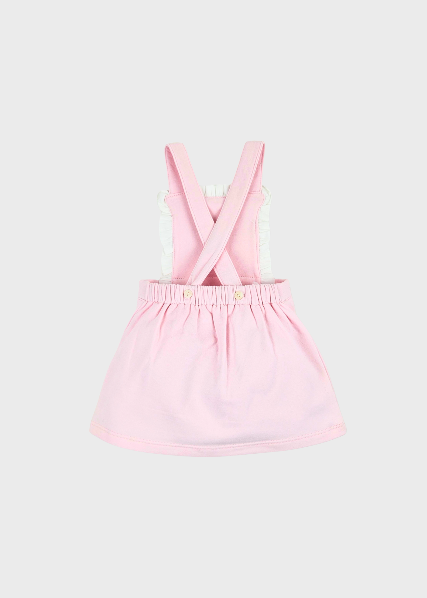 Conjunto de Vestido e Camisa de bebé